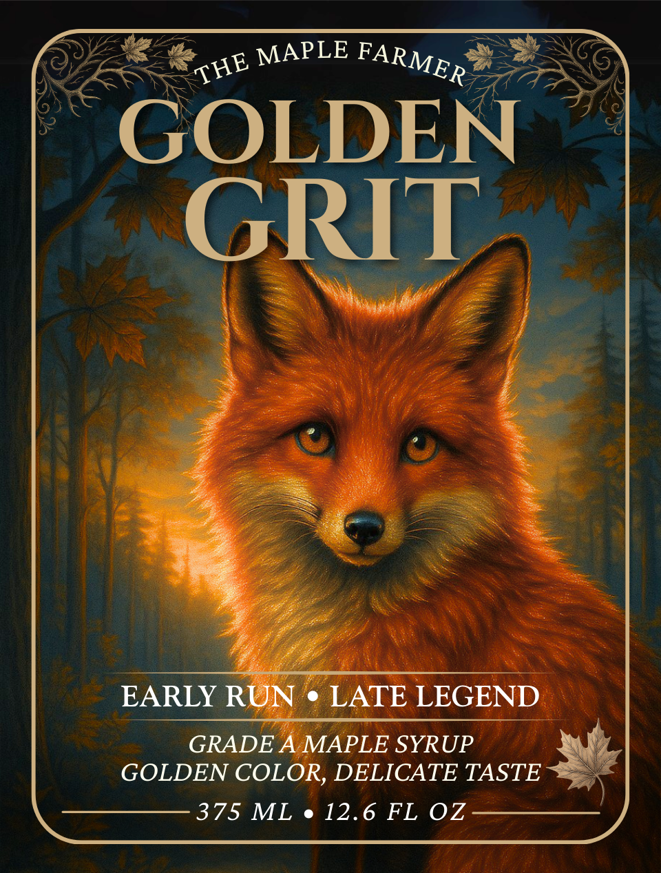 Golden Grit Maple Syrup