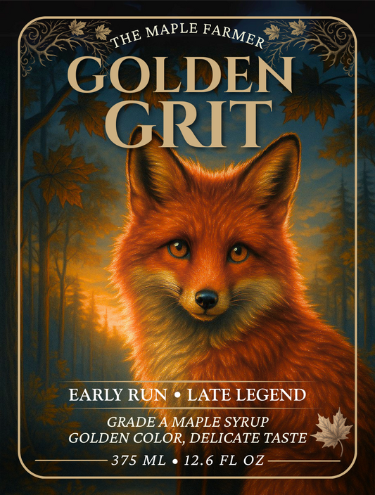 Golden Grit Maple Syrup
