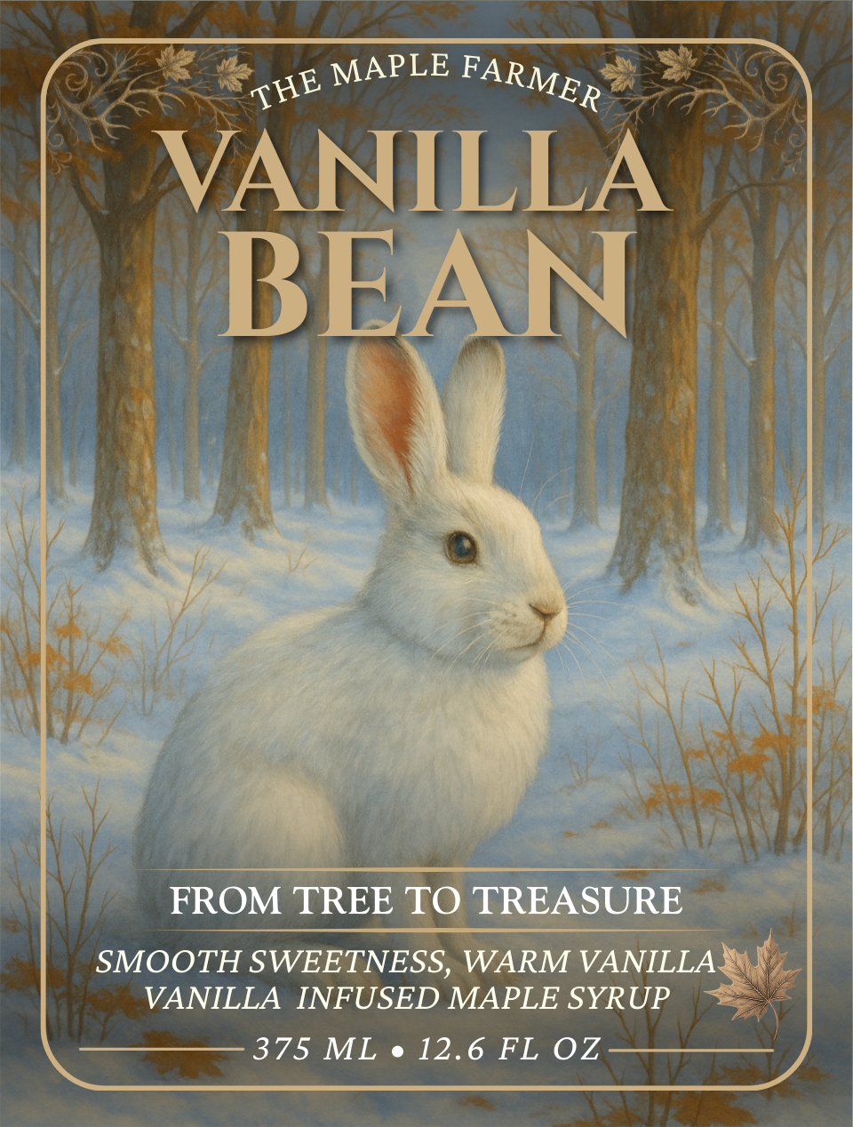 Vanilla Bean Maple Syrup